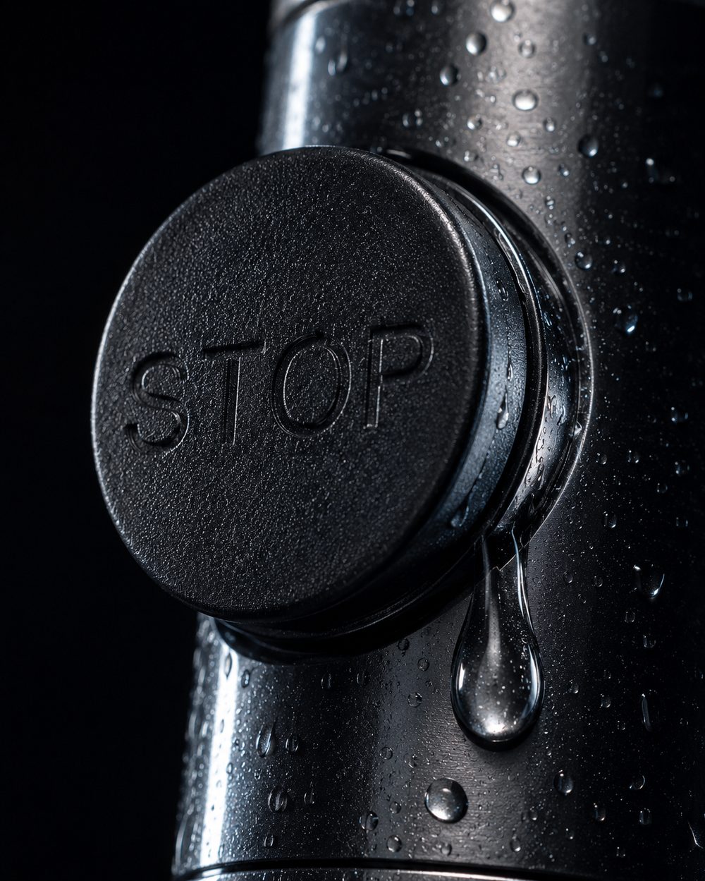 Steinwell — Botón STOP